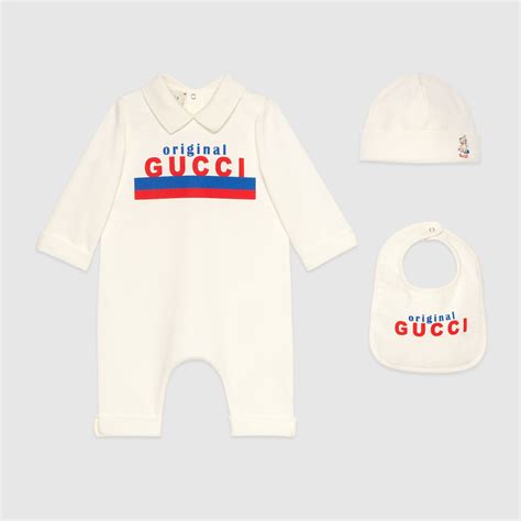 ensemble gucci bebe|Ensemble cadeau « Original Gucci » pour bébé .